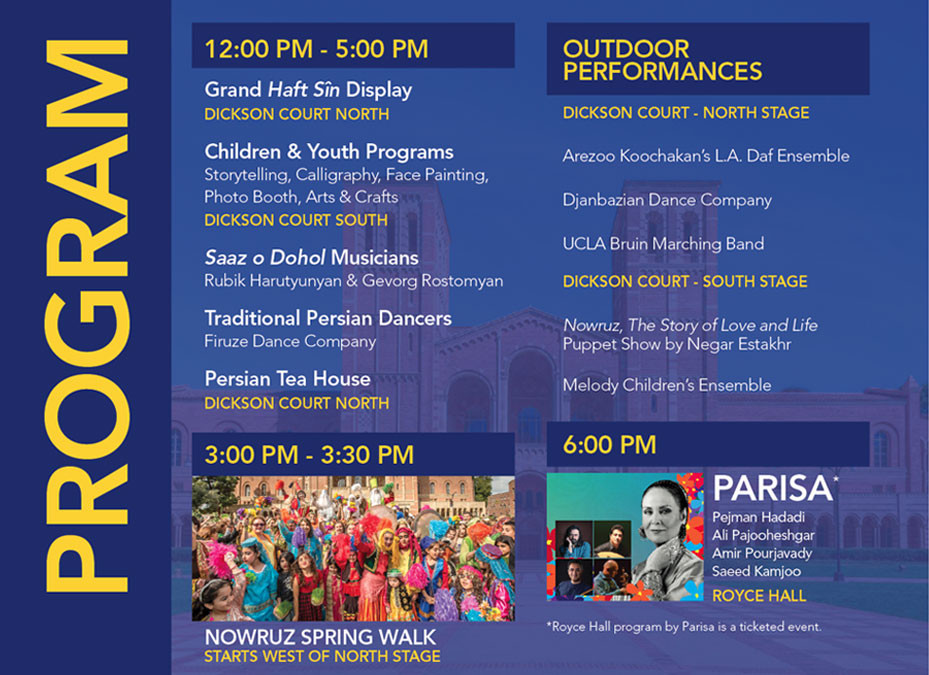 2019 03 10 Nowruz LA Program