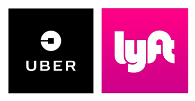 Uber Lyft Logos