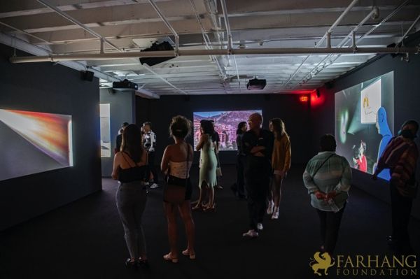 Tala Madani Exhibition Opening 050