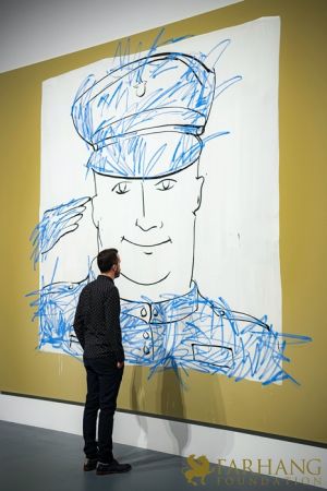 Tala Madani Exhibition Opening 080