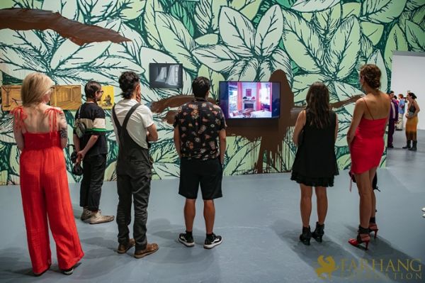 Tala Madani Exhibition Opening 089