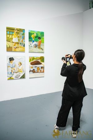 Tala Madani Exhibition Opening 091