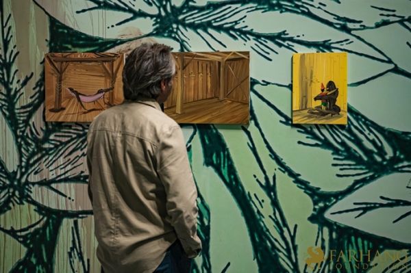 Tala Madani Exhibition Opening 099