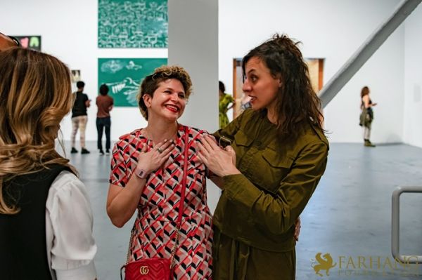 Tala Madani Exhibition Opening 108