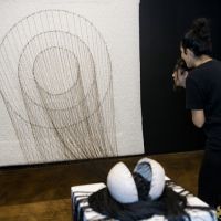 006 ART IRAN Falling Into Language Opening Celebration