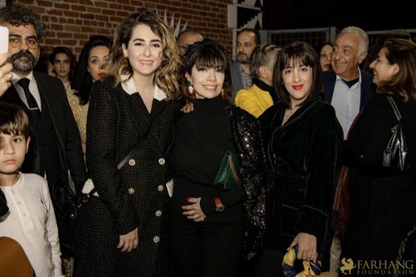 028 ART IRAN Falling Into Language Opening Celebration