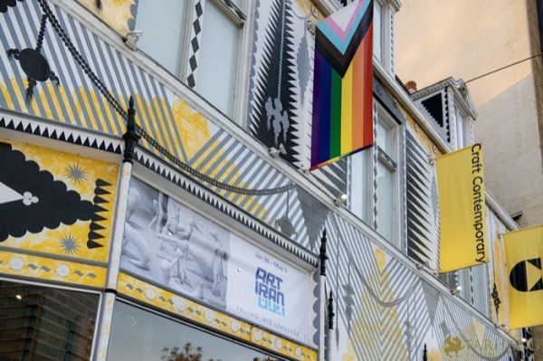 031 ART IRAN Falling Into Language Opening Celebration