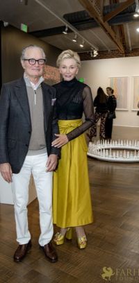 034 ART IRAN Falling Into Language Opening Celebration