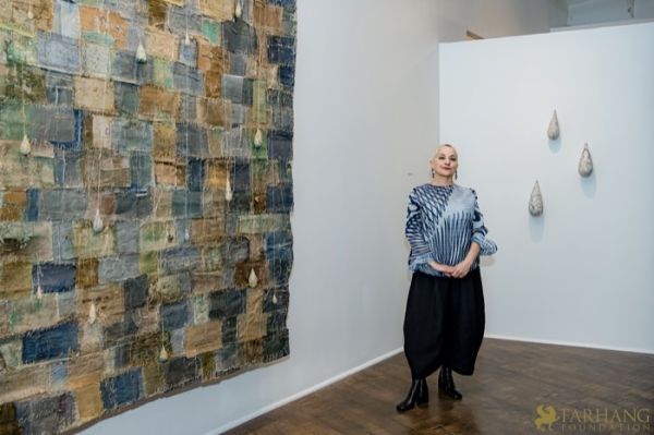 035 ART IRAN Falling Into Language Opening Celebration