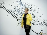 039 ART IRAN Falling Into Language Opening Celebration