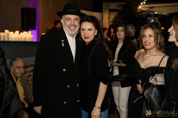 043 ART IRAN Falling Into Language Opening Celebration