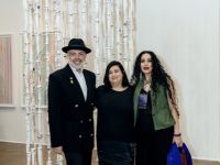 049 ART IRAN Falling Into Language Opening Celebration