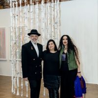 049 ART IRAN Falling Into Language Opening Celebration