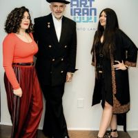 053 ART IRAN Falling Into Language Opening Celebration