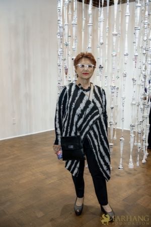 058 ART IRAN Falling Into Language Opening Celebration