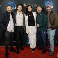 060 ART IRAN Falling Into Language Opening Celebration