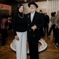 061 ART IRAN Falling Into Language Opening Celebration