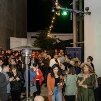 076 ART IRAN Falling Into Language Opening Celebration