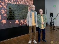 077 ART IRAN Falling Into Language Opening Celebration