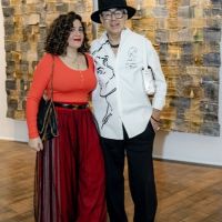 080 ART IRAN Falling Into Language Opening Celebration