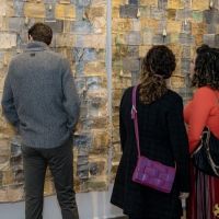 085 ART IRAN Falling Into Language Opening Celebration