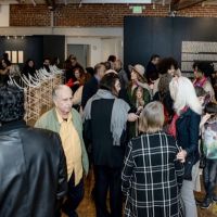 097 ART IRAN Falling Into Language Opening Celebration