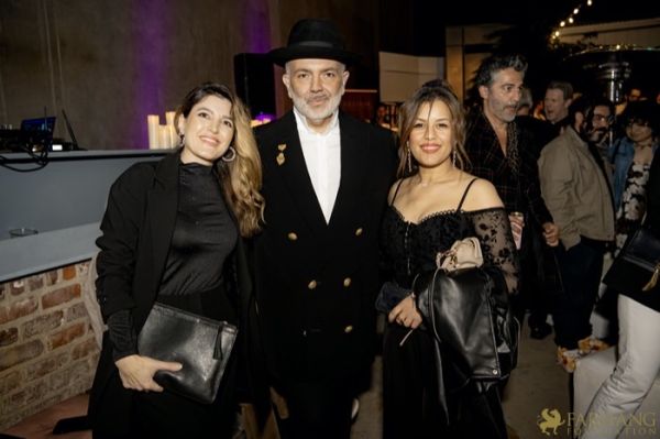 098 ART IRAN Falling Into Language Opening Celebration