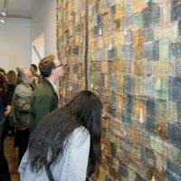 119 ART IRAN Falling Into Language Opening Celebration