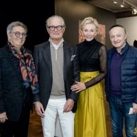 128 ART IRAN Falling Into Language Opening Celebration