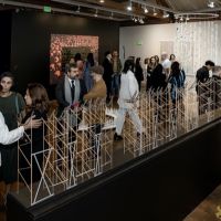 137 ART IRAN Falling Into Language Opening Celebration