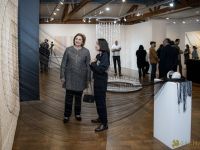 139 ART IRAN Falling Into Language Opening Celebration