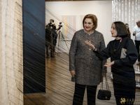 140 ART IRAN Falling Into Language Opening Celebration