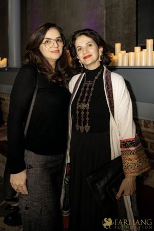 89 ART IRAN Falling Into Language Opening Celebration