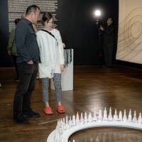 142 ART IRAN Falling Into Language Opening Celebration