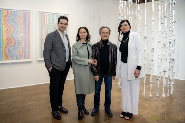 143 ART IRAN Falling Into Language Opening Celebration