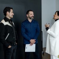 149 ART IRAN Falling Into Language Opening Celebration