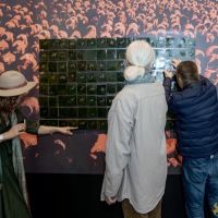 152 ART IRAN Falling Into Language Opening Celebration