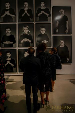 SHIRIN NESHAT Opening Party at The Broad Museum 091