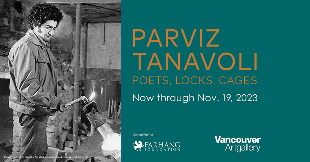 2023 Parviz Tanavoli banner