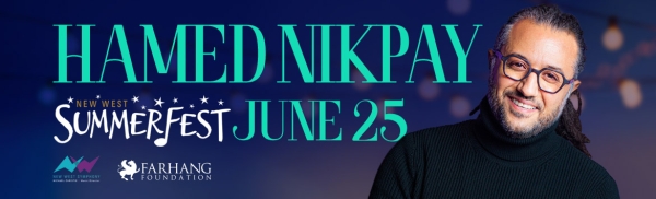 Hamed Nikpay at the New West Symphony’s Summerfest