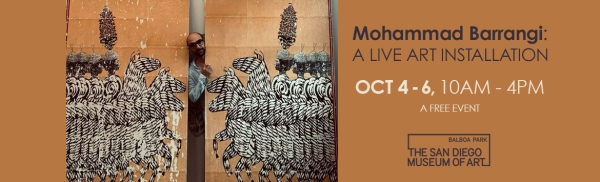 Mohammad Barrangi: A Live Art Installation